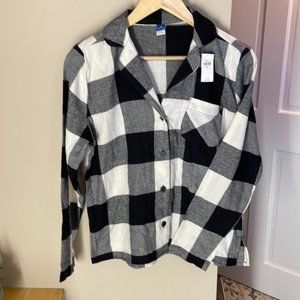 Sale! Old Navy plaid pajama top
